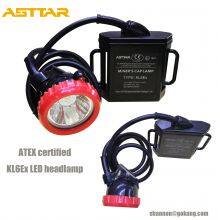 KL6Ex ATEX IP65 Li-ion Battery Rechargeable LED Corded Miner Headlamp