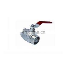 Medium Pressure 1/4"- 4" Hydraulic Brass Ball Valve thumbnail-1