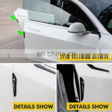 Carest Car Door Bumper Protector For Tesla Model 3 Accessories Door Guard Protective Model Y S X Three Model3 ModelY 4Pcs/Set thumbnail-2