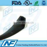 PVC Soft +hard Extrusion Rubber Window Seals thumbnail-1