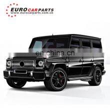 W463 Gclass G500 G550 G350d to G63 G65 Center 1990-2018y ABS Material Grills Car Bumper Grille Car Mesh Grill thumbnail-5