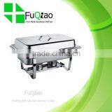 Low Prize Stainless Steel Round Roll Top Buffet Chafing Dish for Hotel thumbnail-3