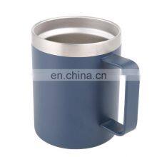 Portable Hiking Sample Modern Outdoor Vintage Hunting Lid Outdoor Double Wall Stainless Steel Tumbler Coffee Travel Mug thumbnail-1