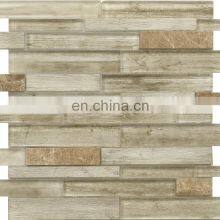 Crystal Glass Mosaic Fancy Color Irregular Shape Glass Tiles