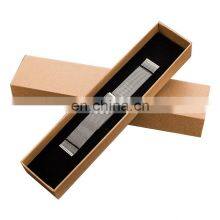 Kraft Paper Packing Box With Drawer Packaging for Pen Watch Gift