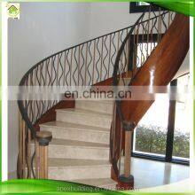 Customized Interior Wrought Iron Staircase Balcony Railings Designs thumbnail-2