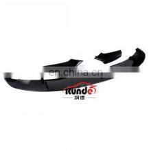RD For BMW 5-series Sports Modified MP Sub Black Front Lip F10f18 Modified Bright Black Front Dumb Black Carbon Fiber Front Lip thumbnail-2