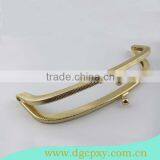 Golden Kiss Lock Mesh Metal Frame Handbag Frame Glue in Frame