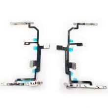 ORG Power Flex For IPhone 8 Plus Mute Volume Button Switch Key Power Flex Cable With Metal Replacement Parts