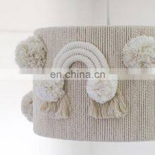 Hot Sale Handmade Macrame Lampshade Boho Style Ceiling Lamp Shade for Livingrooms thumbnail-3