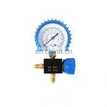 CT-466 ALA Aluminum Single Manifold Gauge Set HVAC Refrigeration System Auto Air Conditioner AC Charging Single Manifold Gauge thumbnail-3