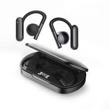 Stereo Ows Earbuds Factory Supply Ear Hook Earphone Gaming LCD Display Open Ear ENC Headphones thumbnail-2