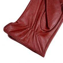 Premium Quality Leather Gloves Genuine Winter Sheepskin Leather Glove for Women thumbnail-4