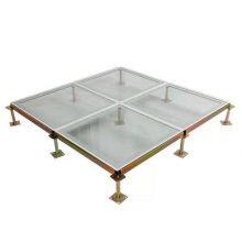 Anti-static Glass Floors Specially Designed for Computer Rooms. Double-layer Laminated Tempered Glass, Allowing Observation of the Cables Below. thumbnail-2