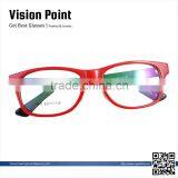 Classic Big Full Rim Acetate Eyeglasses Frames for Fashion Women thumbnail-1