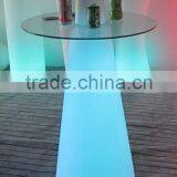 New PE Plastic Bar Table With Solar LED Lights & Remote Control YXF-50120S thumbnail-4