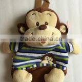 Monkey Plush Backpack/stuffed Monkey Backpacks/Wholesale Plush Monkey Backpack thumbnail-1