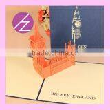Creative Big Ben Design 3D Wedding Invitation Party Card Greeting Card 3D-9 thumbnail-6