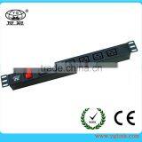 1U IEC 320 C19 Type Cabinet PDU