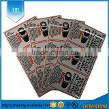 High Quality Glossy Lamaniation Silk Screen Printing Covering Film Battery Stickers/Custom Battery Labels Stickers thumbnail-3