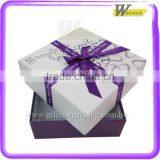 Custom Paper Packaging Box With Ribbon