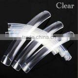 500Pcs/Pack Natural French Nail Tips False Acrylic Full Cover Nail Tips+ 500pcs (10 Different Sizes, Each Sizes 50pcs)