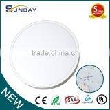 12W 15W Modern Pure White Cover LED Round Ceiling Lights Lighting for Corridor/hotel Led Ceiling Lamps