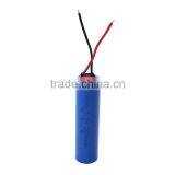 CJ 3.7V/2600mAh 18650 li Ion Rechargeable Battery With PCM, Wire for Solar Lantern, Torch, Lighting thumbnail-3