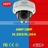 New products 3mp ip poe cameras vari-focal domes h264 h265 poe ip external dome camera