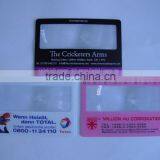 Credit Card Magnifier Promotional Custom Plastic Credit Card Size thumbnail-1