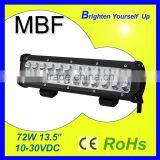 72W Double Row LED Light Bar Off Road LED Light Bar LED Engineering Vehicle Light Bar