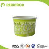 Alibaba high quality paper ice cream cup with custom design