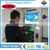 Turkish Lira Operated Multi Languages Bank Cell Phone Charge Kiosk/mall Kiosk for Cell Phone Showcase Display APC-06B thumbnail-5