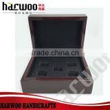 Wooden Luxury Ring Box,pu Learther Lining,custom Size and Logo Box thumbnail-1