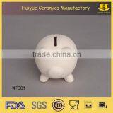 Wholesale Animal Printing Color Custom Money Box, Piggy Bank Diy Ceramic Paint Set Painting Toys thumbnail-3