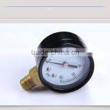 Npt1/8 1500psi Black 20mm Mini Pressure Gauge Stainless Steel Pressure Gauge thumbnail-6