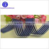 Gold Yarn Edged Organza Ribbon thumbnail-4