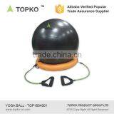 TOPKO Anti Burst Exercise Balance Exercise Ball With Base 50 cm With Hand Pump Yoga Gym Ball thumbnail-1