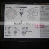 NATURAL WHITE DIAMOND-IGI CERTIFIED-KLM-SI-2-I-2MIX