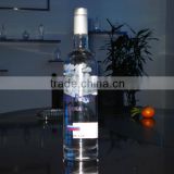 750ml custon glass vodka bottle