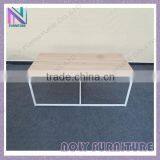 Langfang Furniture Factory Metal Legs Coffee Table Set thumbnail-4