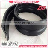 protective black rubber wheel arch trim