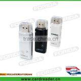 2013 Classic LED USB3.0 External Card Reader, Slim and Pocket Size