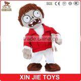 Plush Musical Zombie Toy Sing Zombie Soft Toys Custom Stuffed Zombie Toy With Music