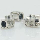 European style 925 Silver antique charm beads