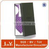 High End Black Matt Custom Logo Men Tie Cardboard Box thumbnail-2
