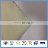 Yellow color terry cloth 100%cotton laminating fabric