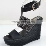 Latest Design Girls Wedge Sandal Women Shoes Fashion Wedge Women Sandals Shoes 2014 thumbnail-1