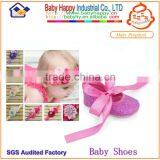 New design popular baby prewalker shoes headband