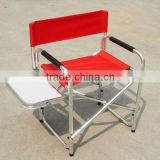 Metal Director Chair With Side Table/ Director Chair With Side Board